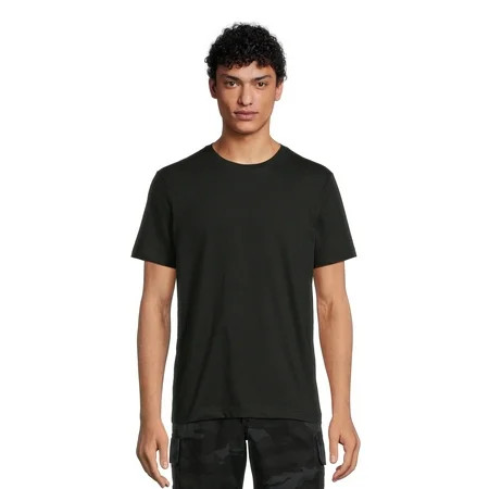 George Men’s & Big Men’s Crewneck Tee with Short Sleeves, Sizes XS-3XL | Walmart (US)