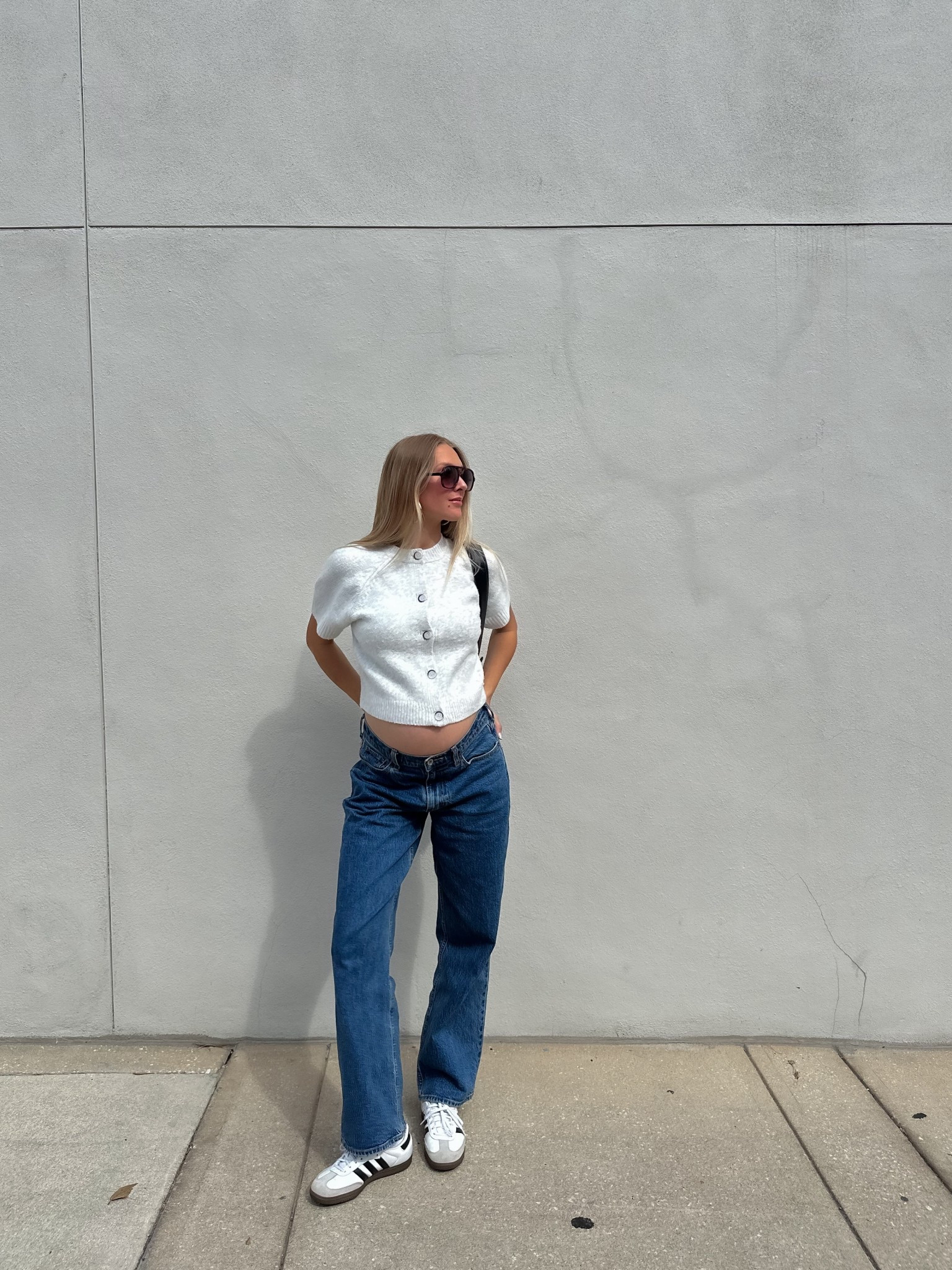 Fall maternity outfit, bump style, bump fit, bump friendly jeans 

#LTKSaleAlert #LTKStyleTip #LTKFallSale