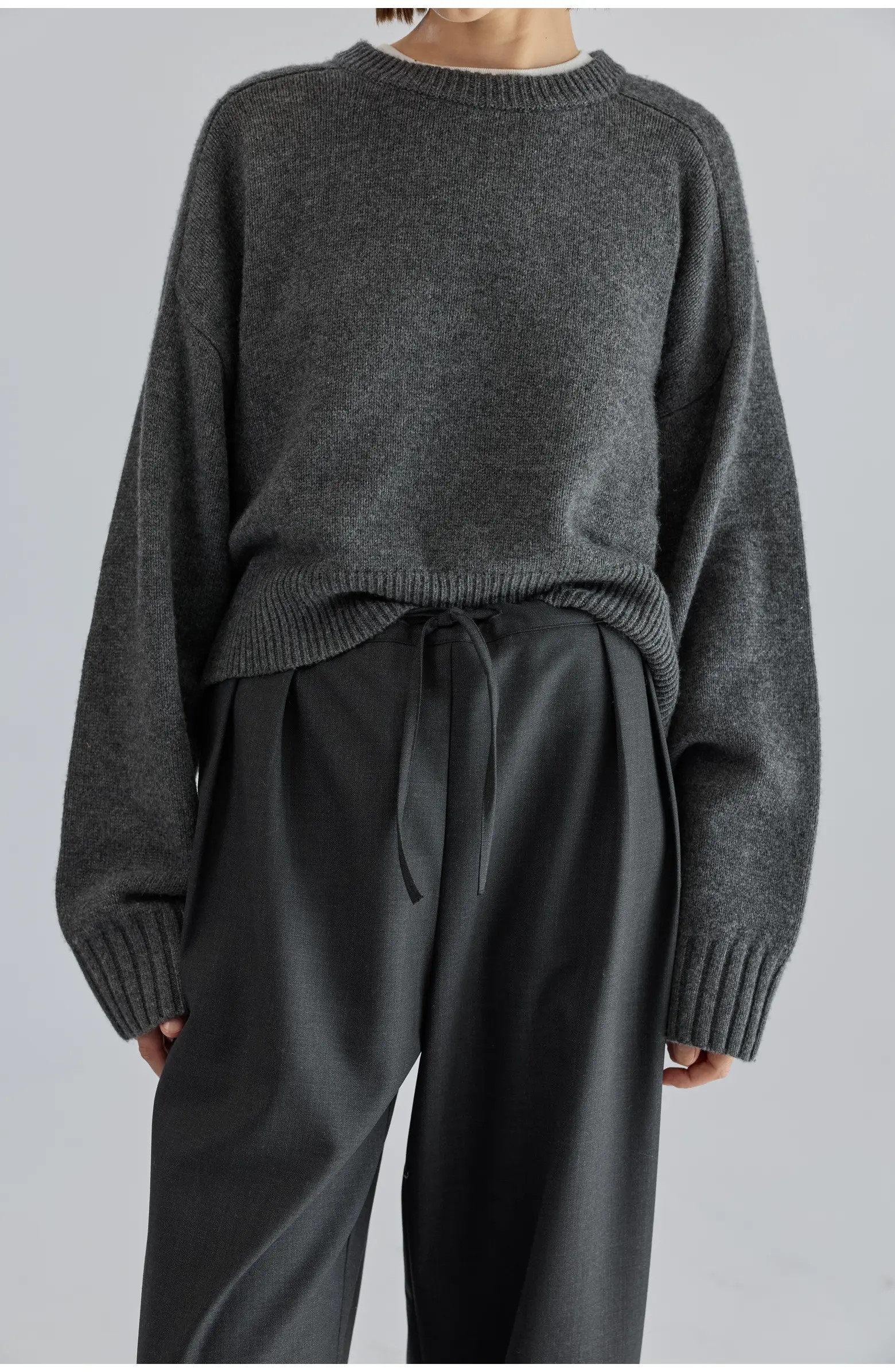 Cropped Wool Sweater | Nordstrom