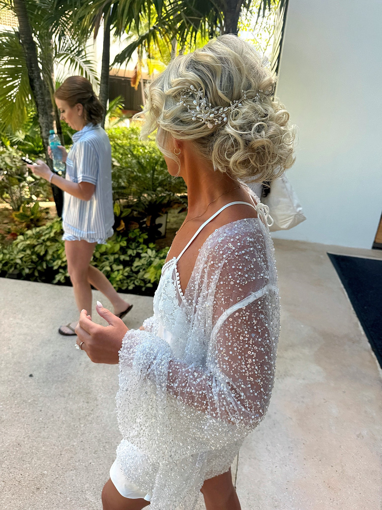 Bridal getting ready outfit 

#LTKdayinmylife #LTKgrwm #LTKWedding