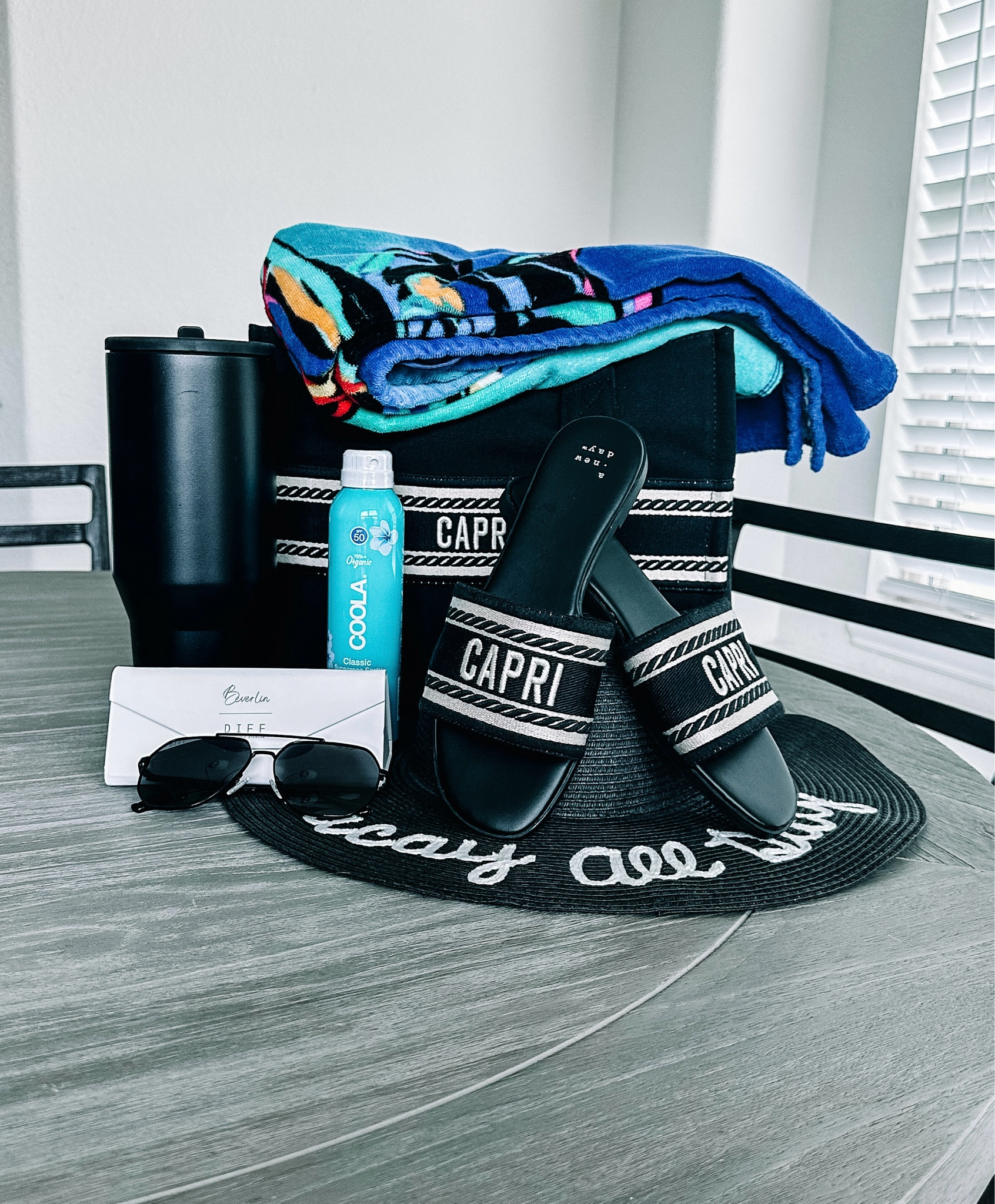 Beach/Pool Vacay essentials but make it classy. #vacay #beach #pool #summer 

#LTKSeasonal #LTKTravel #LTKSwim