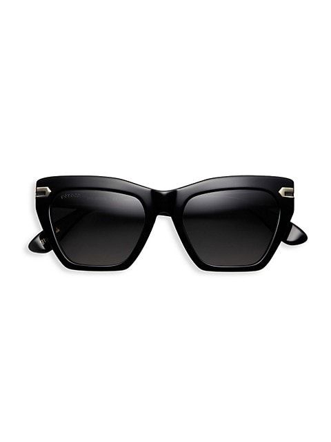 Heather Blackout 51MM Cat Eye Sunglasses | Saks Fifth Avenue (UK)