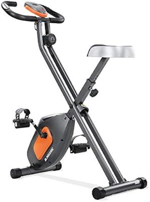 MaxKare Exercise Bike Stationary Folding Magnetic Exercise Bike Machine Magnetic with Adjustable ... | Amazon (US)