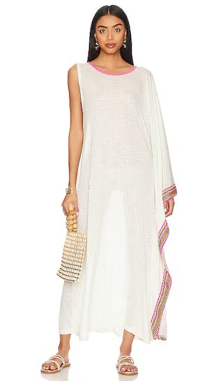 Pitusa Waterfall Maxi Dress in White. - size M/L (also in XS/S) | Revolve Clothing (Global)