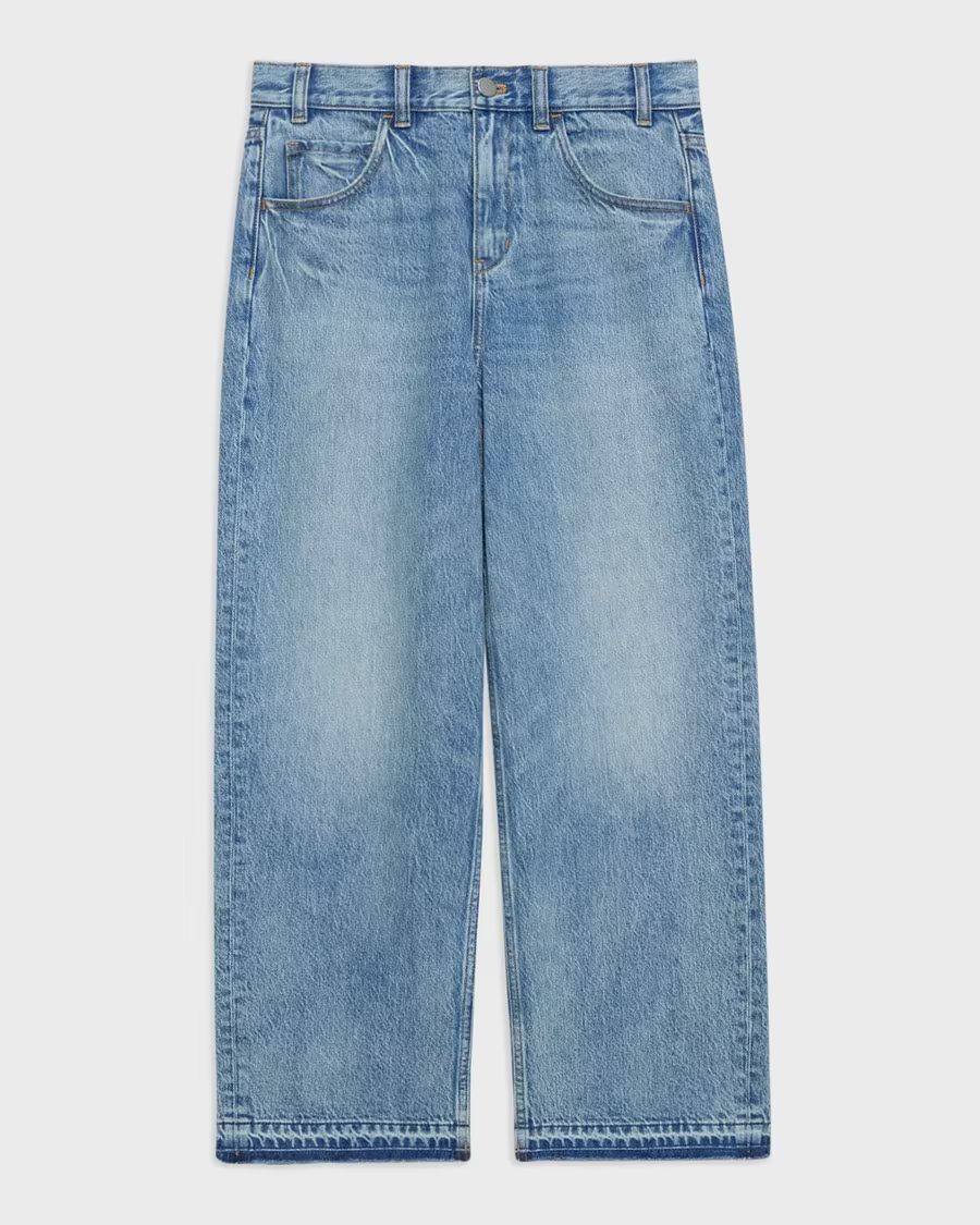 Stretch Denim Relaxed Straight Jean | Theory | Theory UK