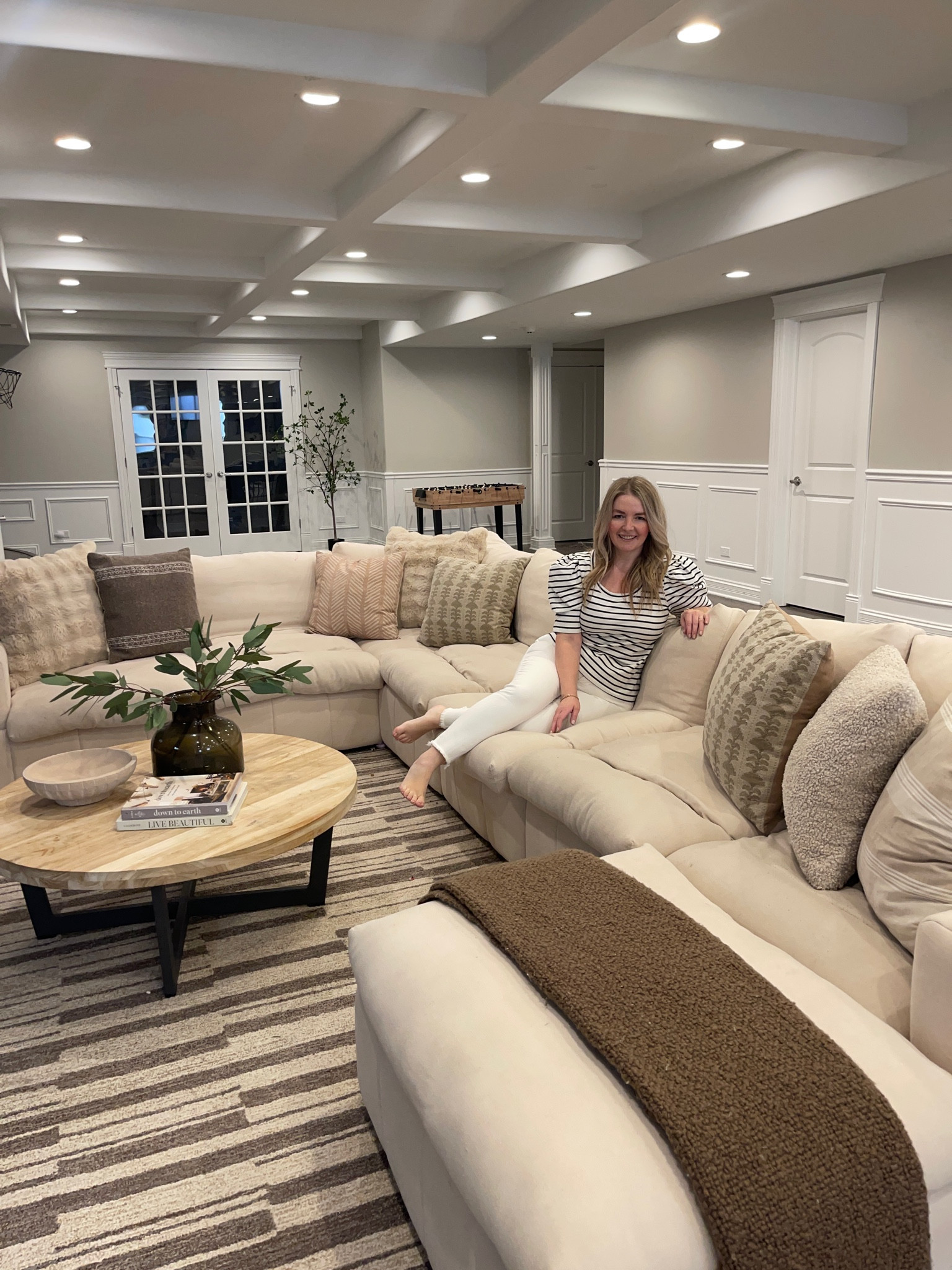 We found the perfect sectional and accent pieces for our Basement at Wayfair! #wayfair #wayfairpartner #wayfairfinds 

#LTKSaleAlert #LTKHome #LTKSummerSales