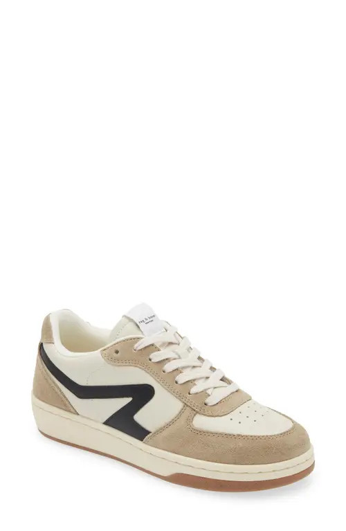 rag & bone Retro Court Sneaker in Dove/Sand at Nordstrom, Size 9.5Us | Nordstrom