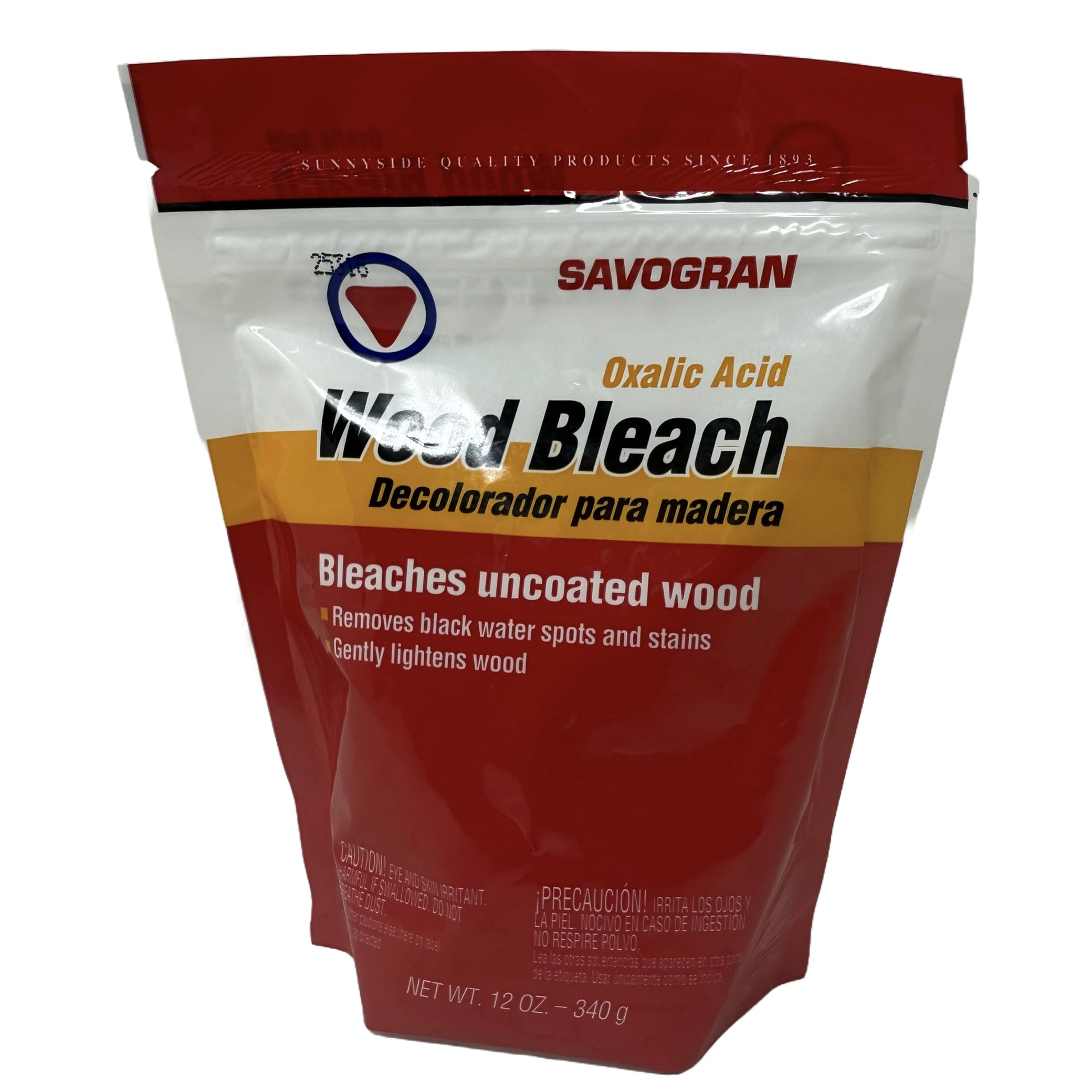 Savogran - 12oz Oxalic Acid Wood Bleach, presentation may vary. | Amazon (US)