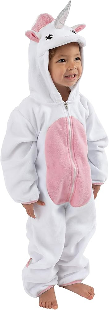Fleece Baby Bunting Bodysuit – Infant One Piece Kids Hooded Romper Outerwear Toddler Jacket | Amazon (US)