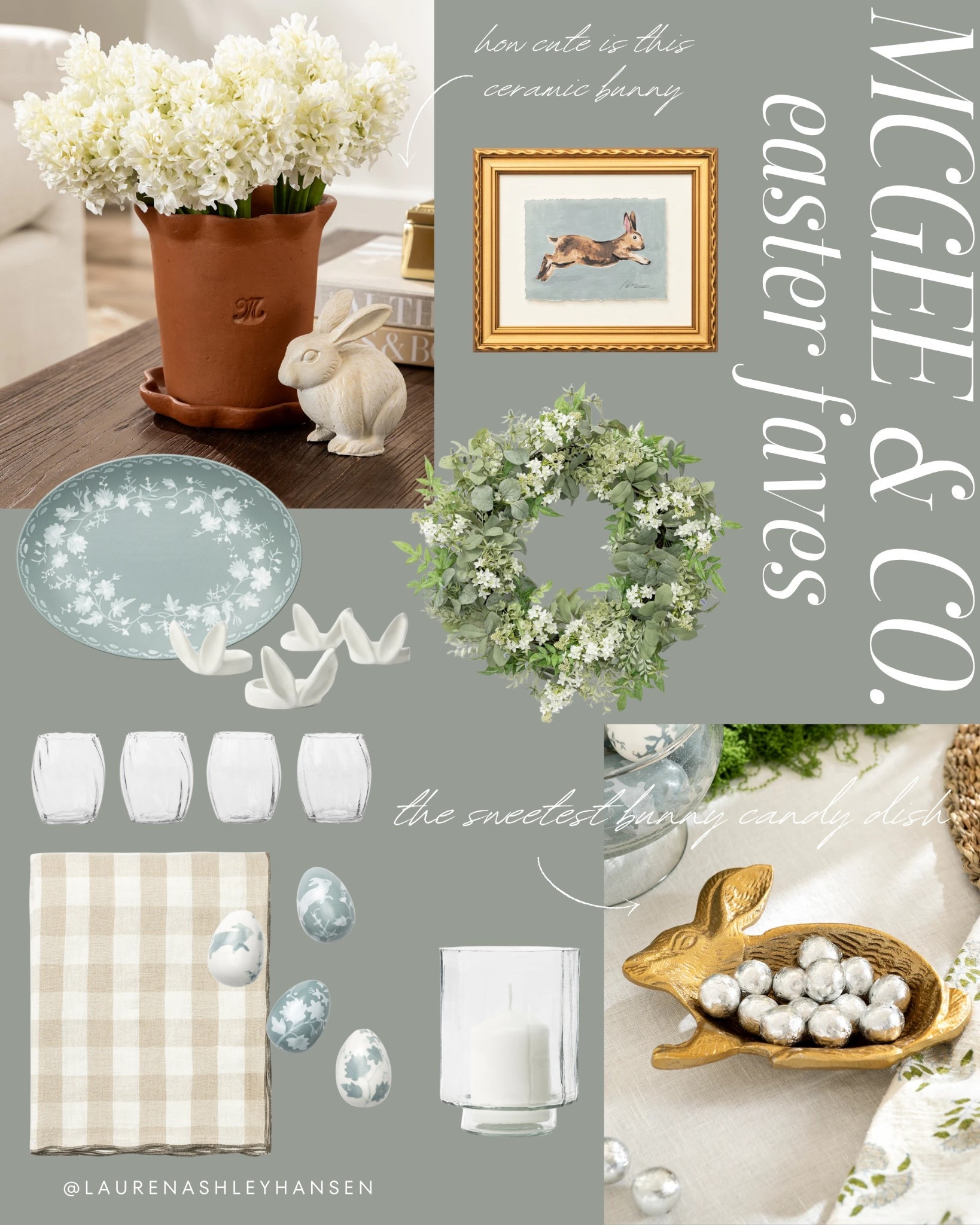 How pretty are these Easter finds! I’m loving the soft pastel blues and floral patterns. Timeless, classic, and on trend! 

#LTKHome #LTKspring