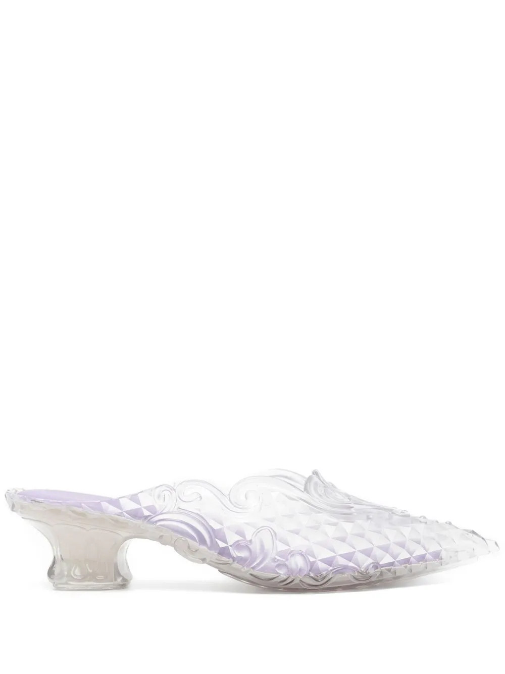Y/Project Melissa 60mm Transparent Mules  - Farfetch | Farfetch Global