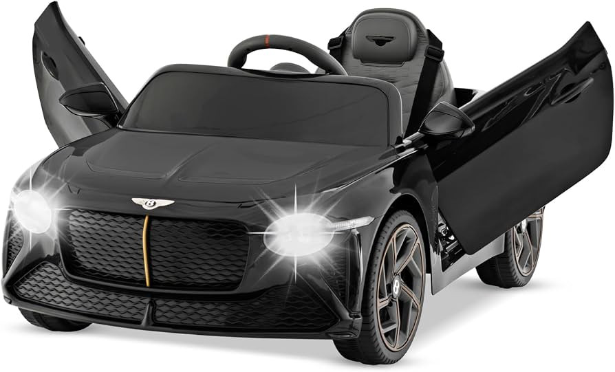 Amazon.com: Costzon Ride on Car, 12V Licensed Bentley Bacalar Battery Powered Kids' Electric Vehi... | Amazon (US)