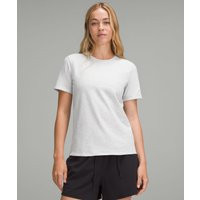 Organic Cotton Straight-Hem Crewneck T-Shirt | Lululemon (US)