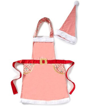 Southern Living Holiday Adult Santa Apron & Hat Set | Dillard's | Dillard's
