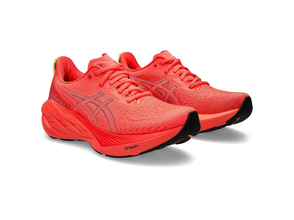 ASICS Women's Novablast 4 Women's Shoes Sunrise Red/True Red : 11.5 B - Medium | Zappos