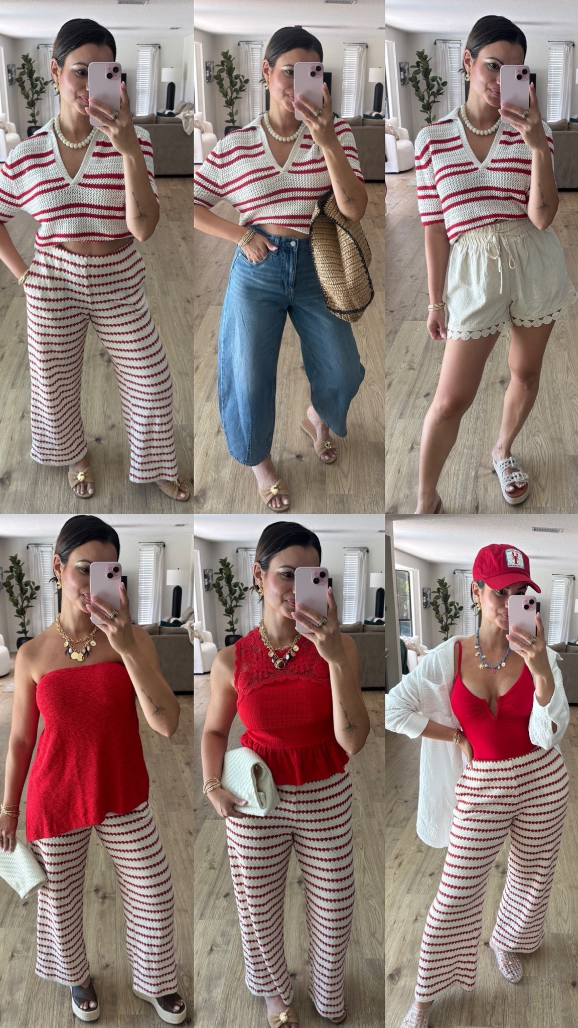 One crochet set, endless possibilities 🤍❤️

If I could only pack ONE set for vacation, it’d be this one. From beach days to sightseeing to dinner, this set does it all. ✈️☀️

Which look is your favorite?

Vacation outfit 
Vacation set
European vacation
Summer outfits
Swim
Fourth of July outfits

#LTKootd #LTKgrwm #LTKSaleAlert
