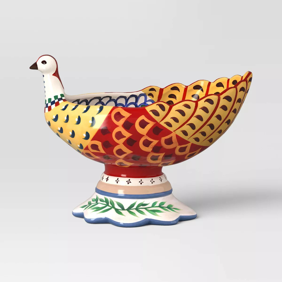 Painted Ceramic Bird Statement Bowl - Threshold™ | Target