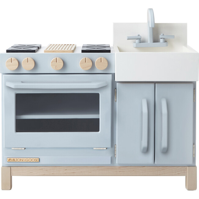 Essential Play Kitchen, Grey - Kids Toys | Milton & Goose from Maisonette | Maisonette