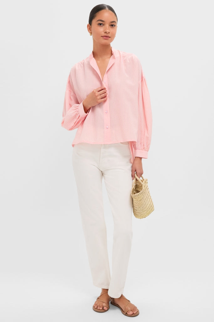 Pink Peach Juliette Button Down | Tuckernuck (US)