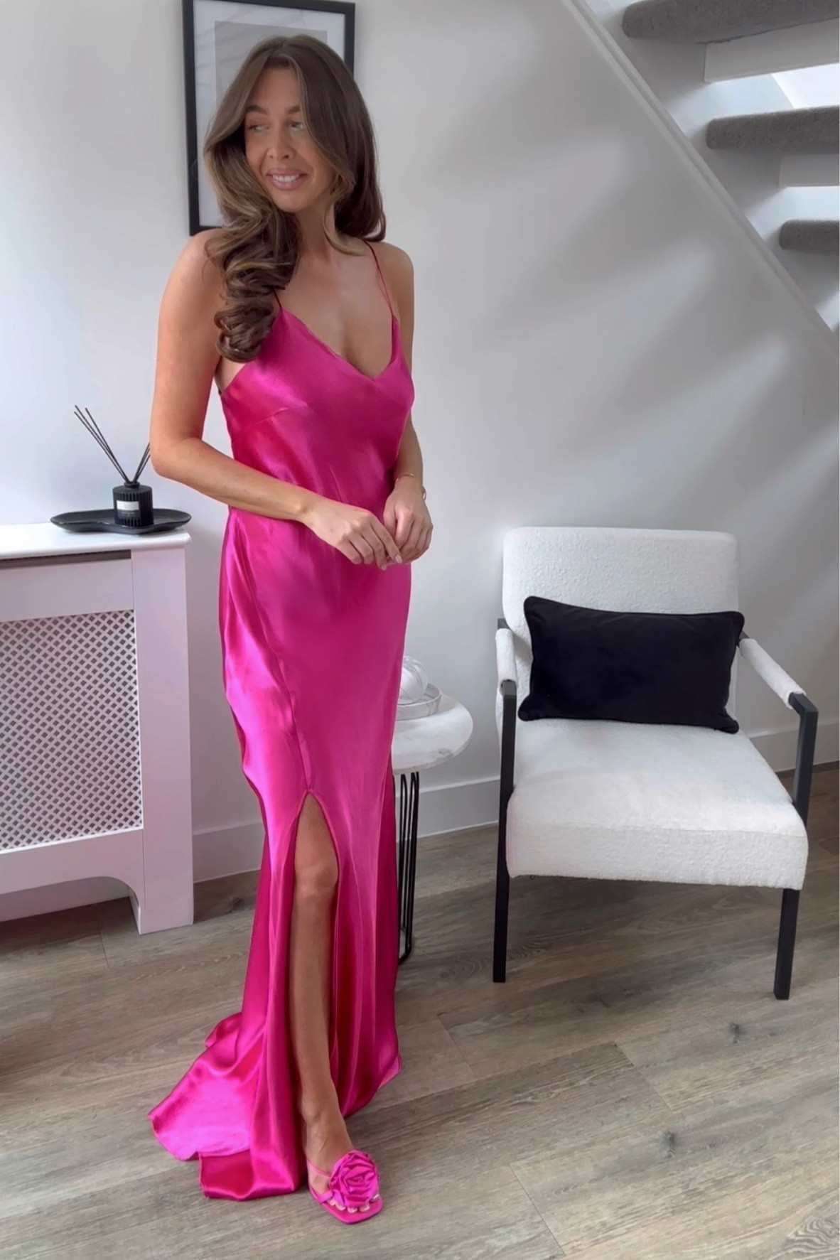 wedding guest abroad 💫 

mango | satin slip dress | maxi dress | wedding guest | rose heels | summer 

#LTKunder100 #LTKwedding #LTKstyletip