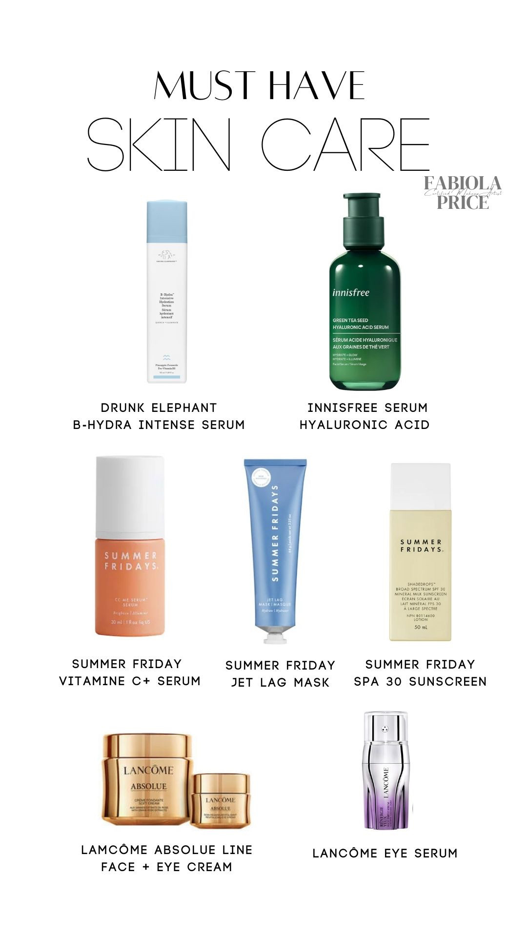 Sephora Sale Top Skincare Picks from a Certified Makeup Artist of 10+ years. 

 #LTKwinter #LTKbeauty #LTKsale
