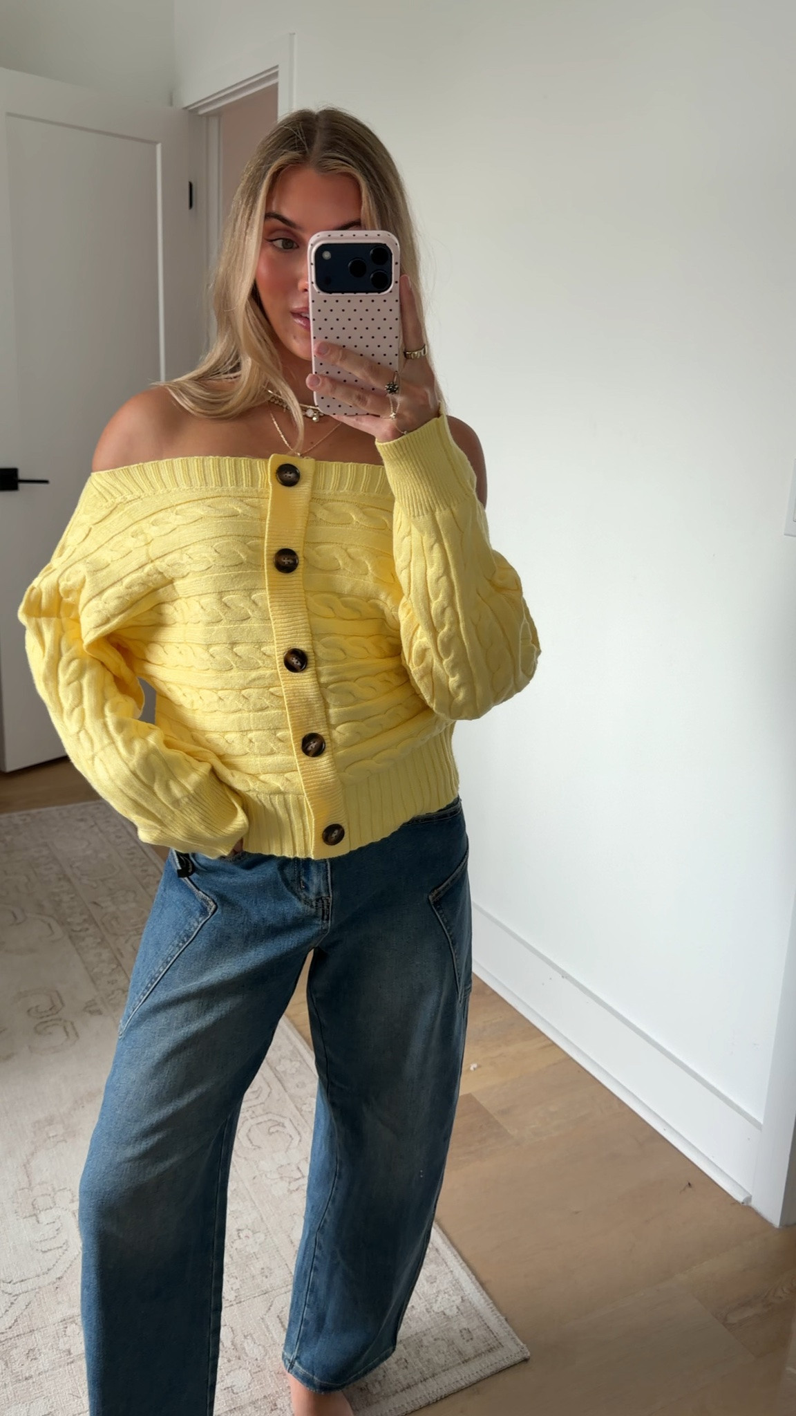 Amazon size small Cicy Bell Women Off The Shoulder Sweater Long Sleeve Button Knit Pullover
Lightweight Cable Knit, Front Metal Button Down, Slim Fit, Ribbed Knit Trim, Fall Fashion, Retro

#LTKootd #LTKSaleAlert #LTKSeasonal