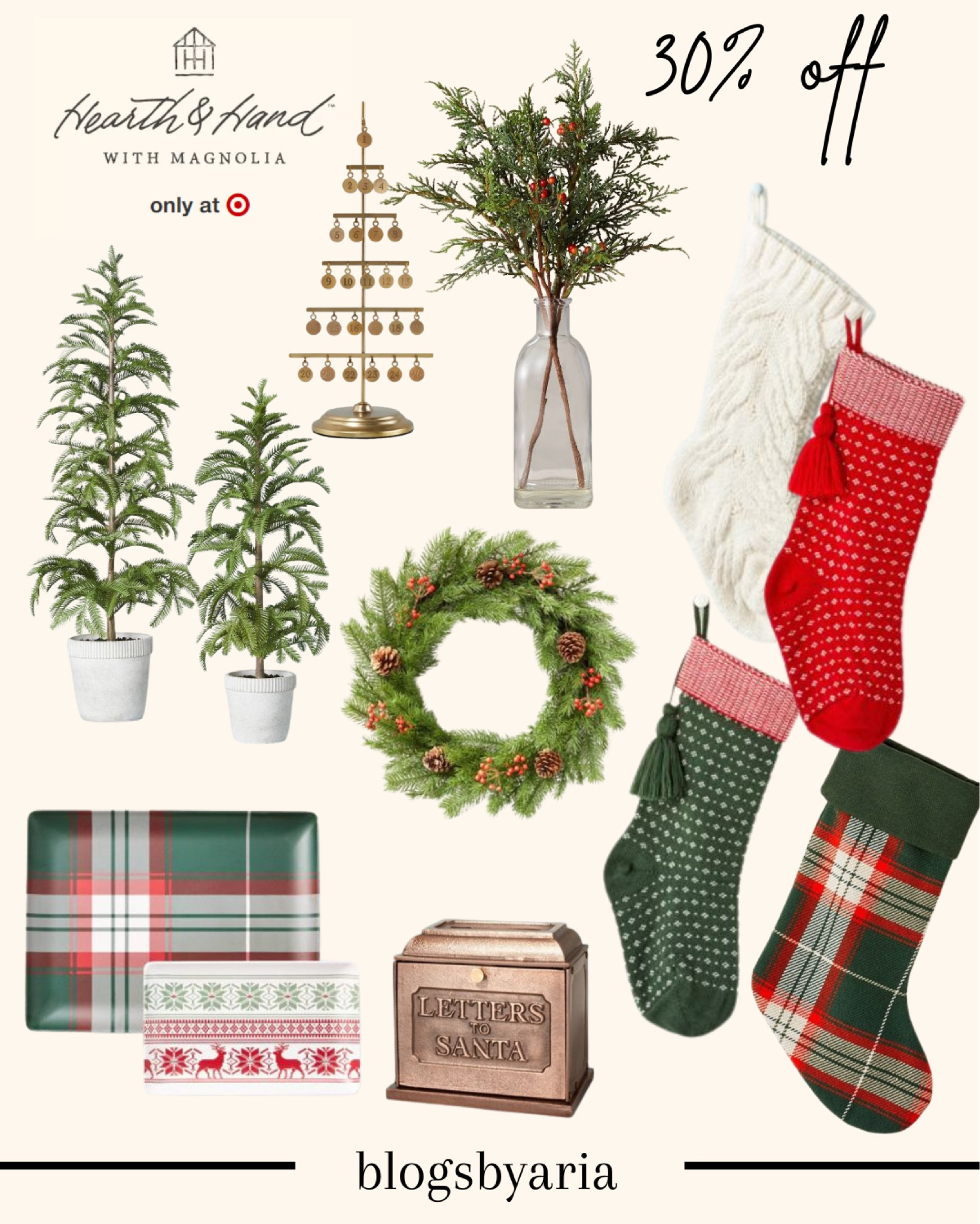 Hearth and Hand Christmas decor is 30% off!! 

#LTKhome #LTKsalealert #LTKHoliday