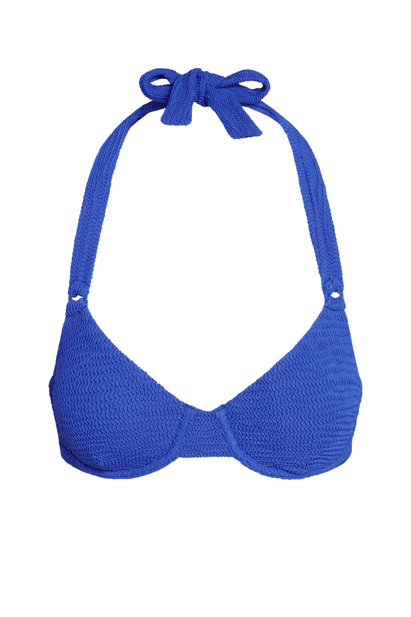 Honolulu Top - Cobalt Crinkle | Monday Swimwear
