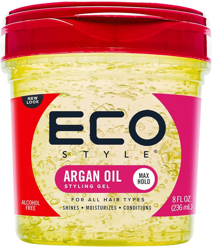Eco Style Moroccan Argan Oil Styling Gel - Promotes Healthy Hair - Nourishes And Repairs - Delive... | Amazon (US)