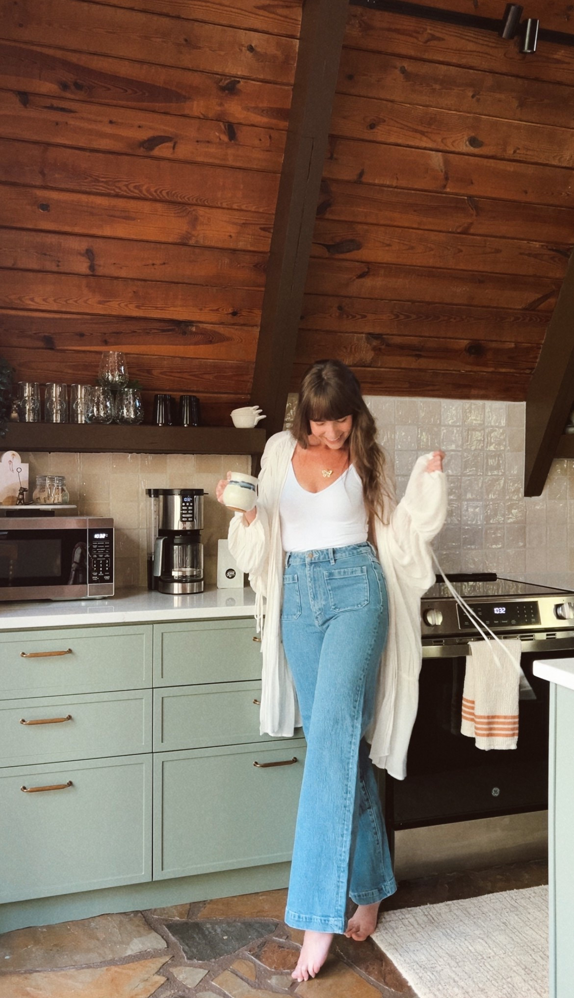 one of my go to outfits right now! 

jeans: 26
tank: s

necklace is shopgirlscrew

#LTKTravel #LTKFindsUnder50 #LTKHome