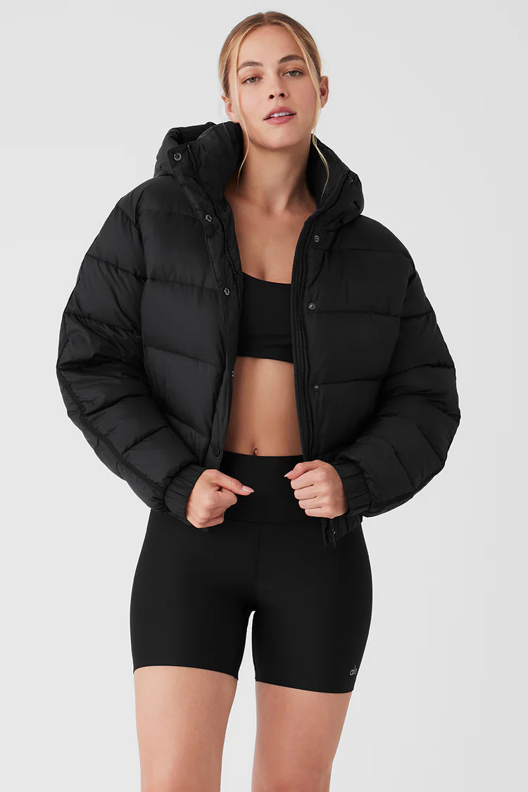 Aspen Love Puffer Jacket - Espresso | Alo Yoga (US)