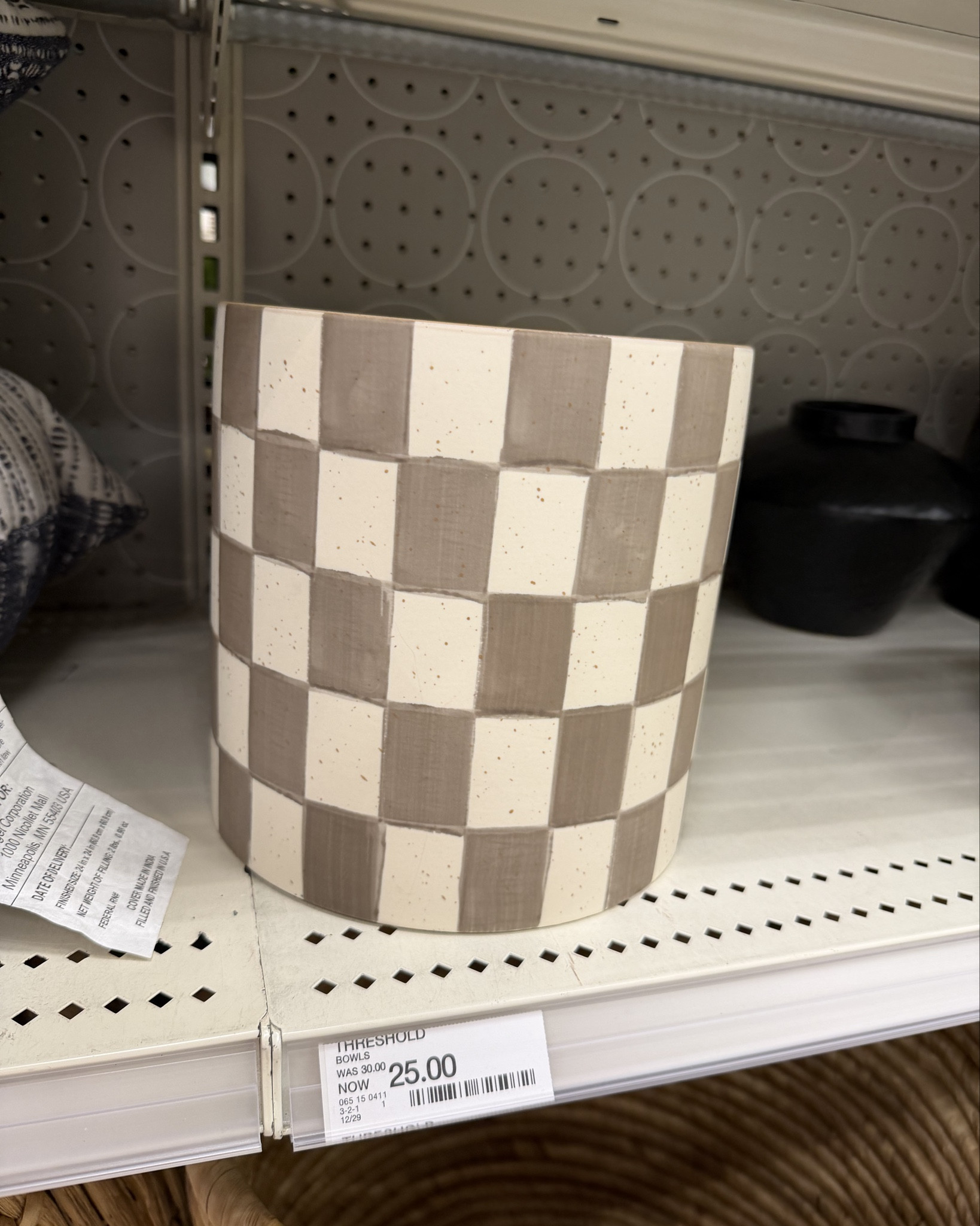 I was just browsing Target and stumbled on these new Threshold designed with Studio McGee pieces… and WOW.

The neutral checkered planter stopped me in my tracks (my favorite 🤍), but the embroidered floral pillow, soft sculptural vases, and woven textures are all giving elevated Studio McGee vibes without feeling overdone. These are the kind of pieces that instantly warm up a space and work in any room.

If you love modern organic, soft neutrals, and timeless styling — don’t sleep on these. New drops like this never last long once people spot them.

✨ Everything is linked in my LTK for easy shopping.

@target @threshold @thresholdwithstudiomcgee

#LTKhome #TargetFinds #StudioMcGeeStyle #ModernOrganic #NeutralHome

#LTKSaleAlert #LTKSeasonal #LTKHome