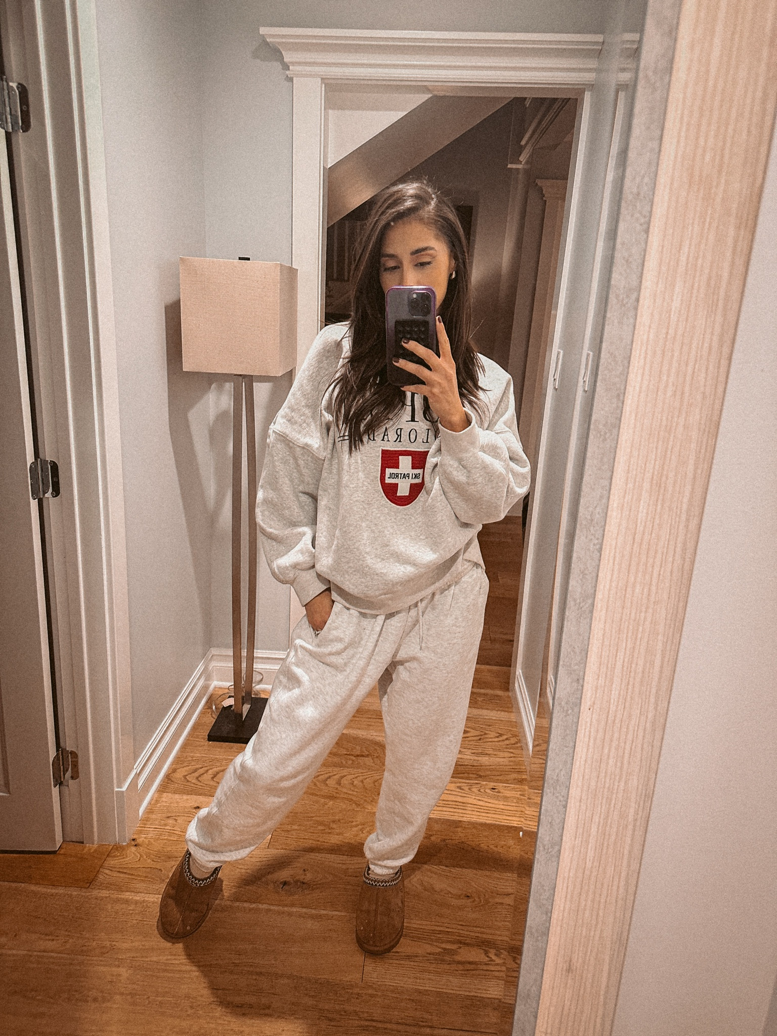 Sweats and Uggs it’s cozy season #sweats #uggs 