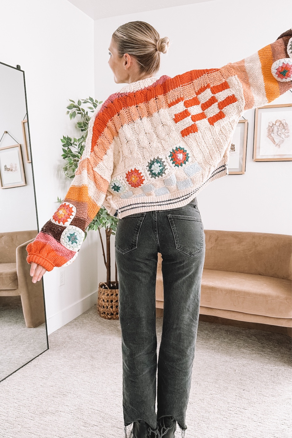 This gorgeous knit free people sweater is an all time favorite! It’s on the pricey side but I wear it constantly - with so many colors it can be worn with so many outfits (jeans, skirts, dresses) and it can be layered in the winter or worn in the spring too because it’s not super warm. Quality is 👌🏼

#LTKSeasonal #LTKstyletip #LTKshoecrush