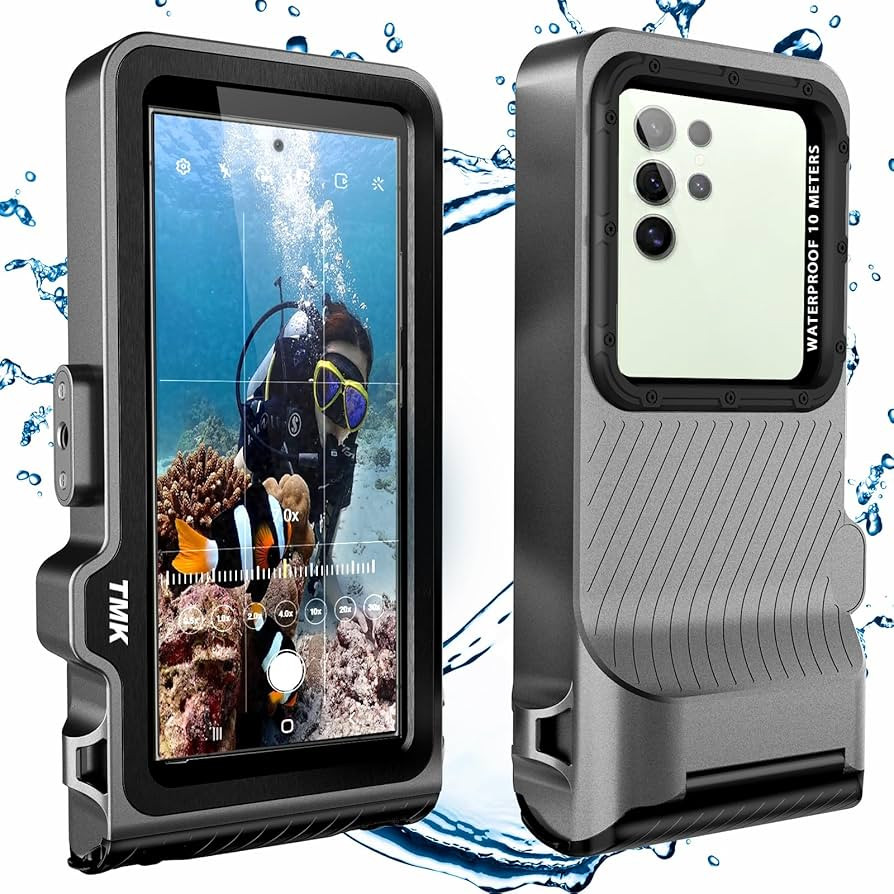 Professional Underwater Phone Case, Outdoor Diving Snorkeling Swimming Surfing Cover, Waterproof ... | Amazon (US)