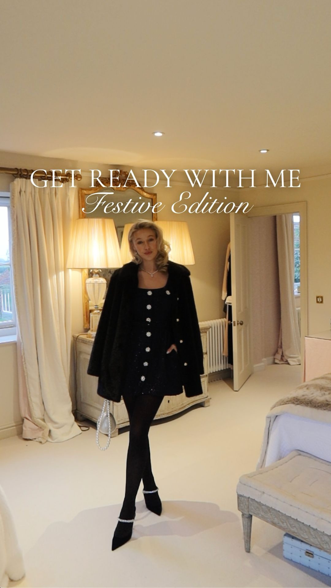 Get Ready With Me for a Glittering Drinks Party - this is the perfect outfit for any festive events you have coming up! 

#LTKluxury #LTKfestive #LTKpartywear