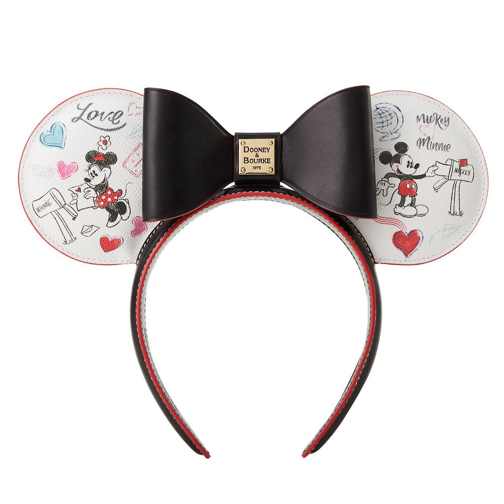 Mickey and Minnie Mouse Sweethearts Dooney & Bourke Ear Headband for Adults | Disney Store