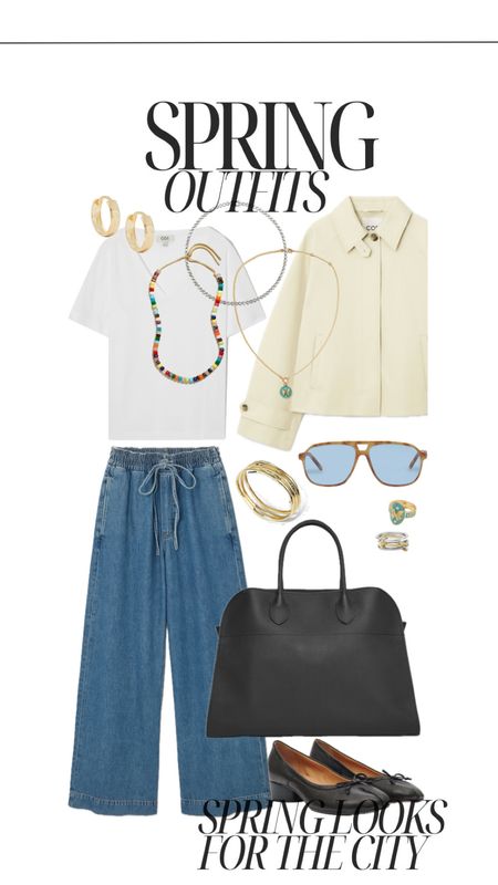 Spring outfit inspo
Spring in the city
Baggy jeans 
Coloured sunglasses 
Spring Jewellery 

#LTKstyletip #LTKshoecrush #LTKSeasonal