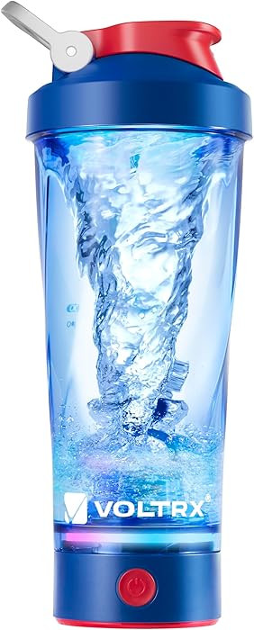 VOLTRX Electric Shaker Bottle - VortexBoost Portable USB C Rechargeable Protein Shake Mixer, Shak... | Amazon (US)