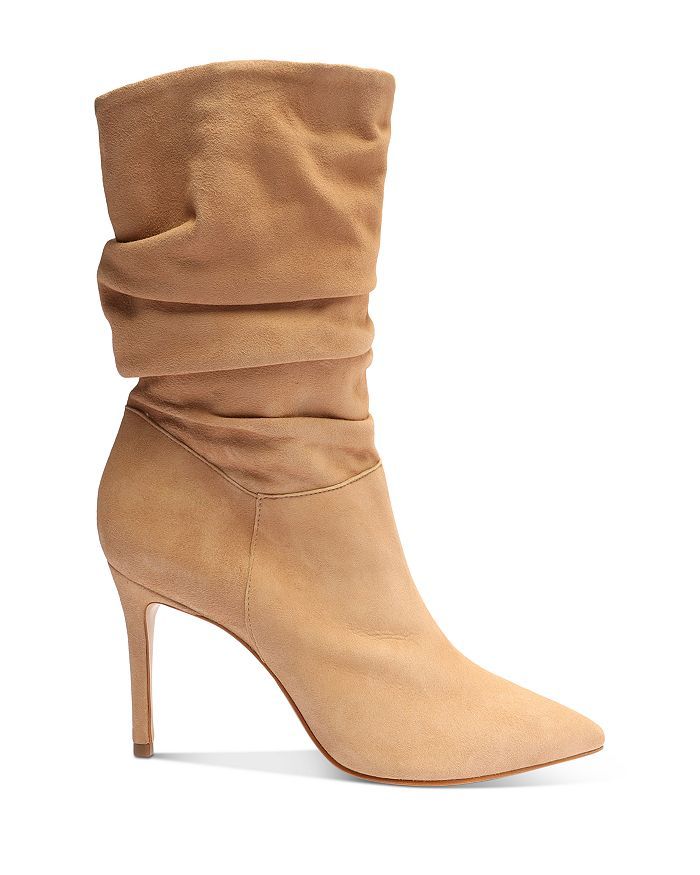 Women's Ashlee Pointed Toe Scrunched High Heel Boots | Bloomingdale's (US)