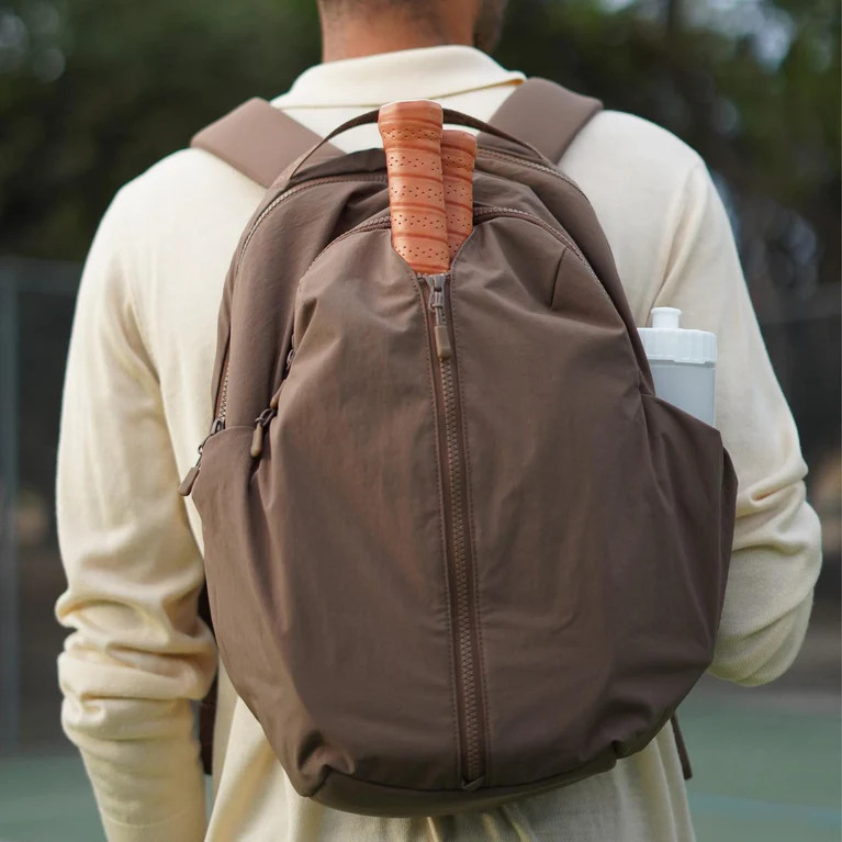 Chocolate Rally Backpack | Recess Pickleball