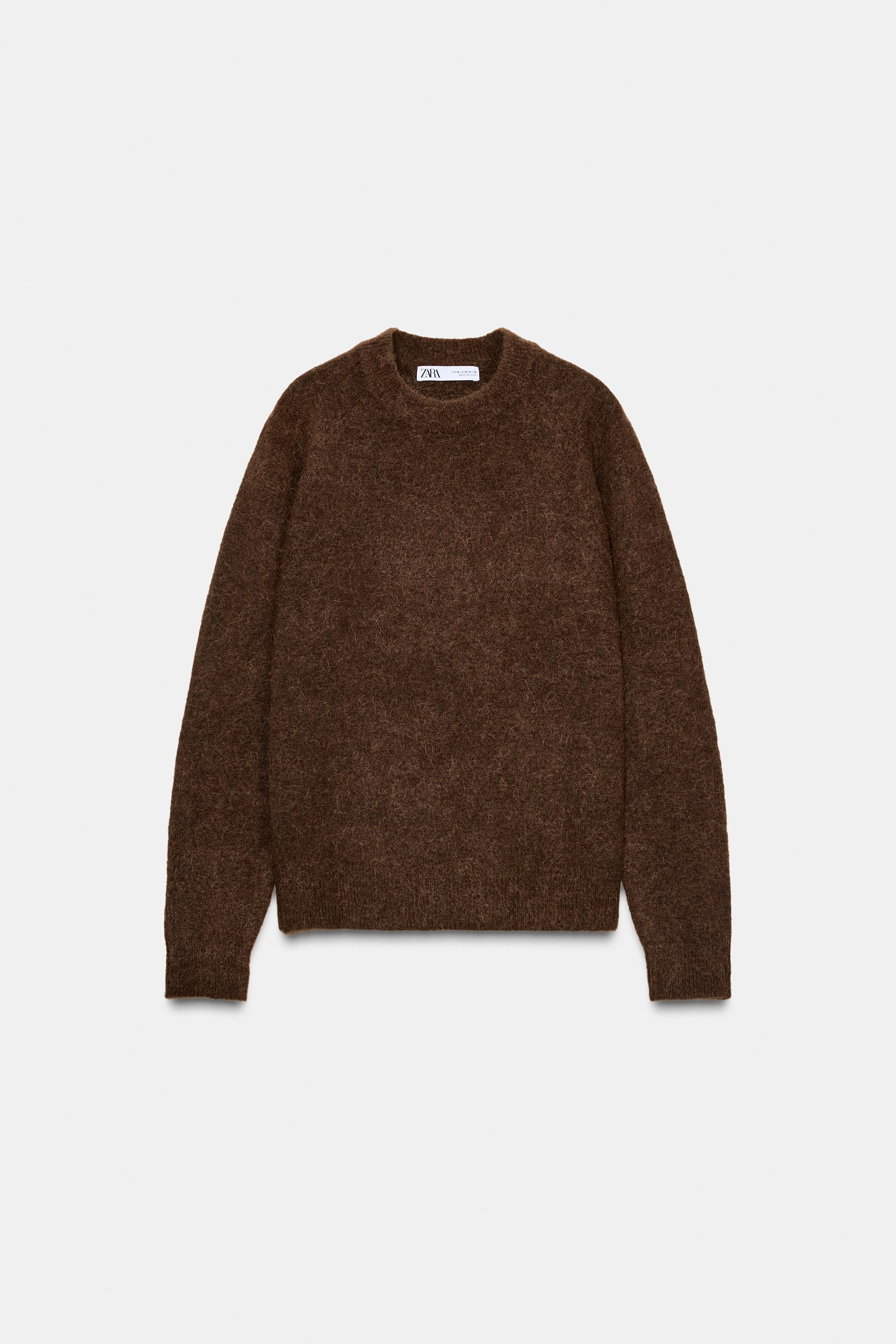 WOOL AND ALPACA SWEATER | Zara UK