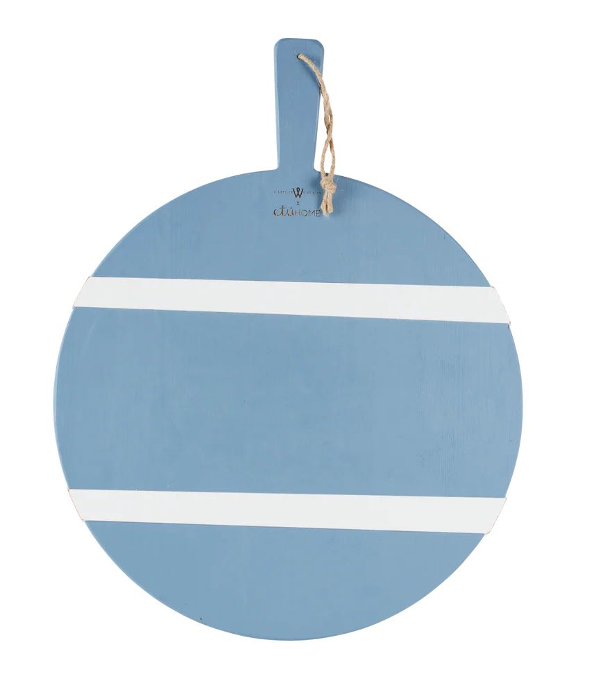 Caitlin Wilson French Blue/White Round Mod Charcuterie Board, MediumDefault Title | etúHOME