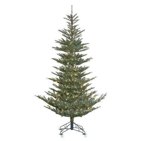 Alberta Blue Spruce Christmas Tree with Warm White LED Lights 9 ft. x 68 in. | Walmart (US)