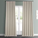 HPD Half Price Drapes BOCH-LN185-P Faux Linen Room Darkening Curtain (1 Panel) 50 X 108, BOCH-LN1854 | Amazon (US)