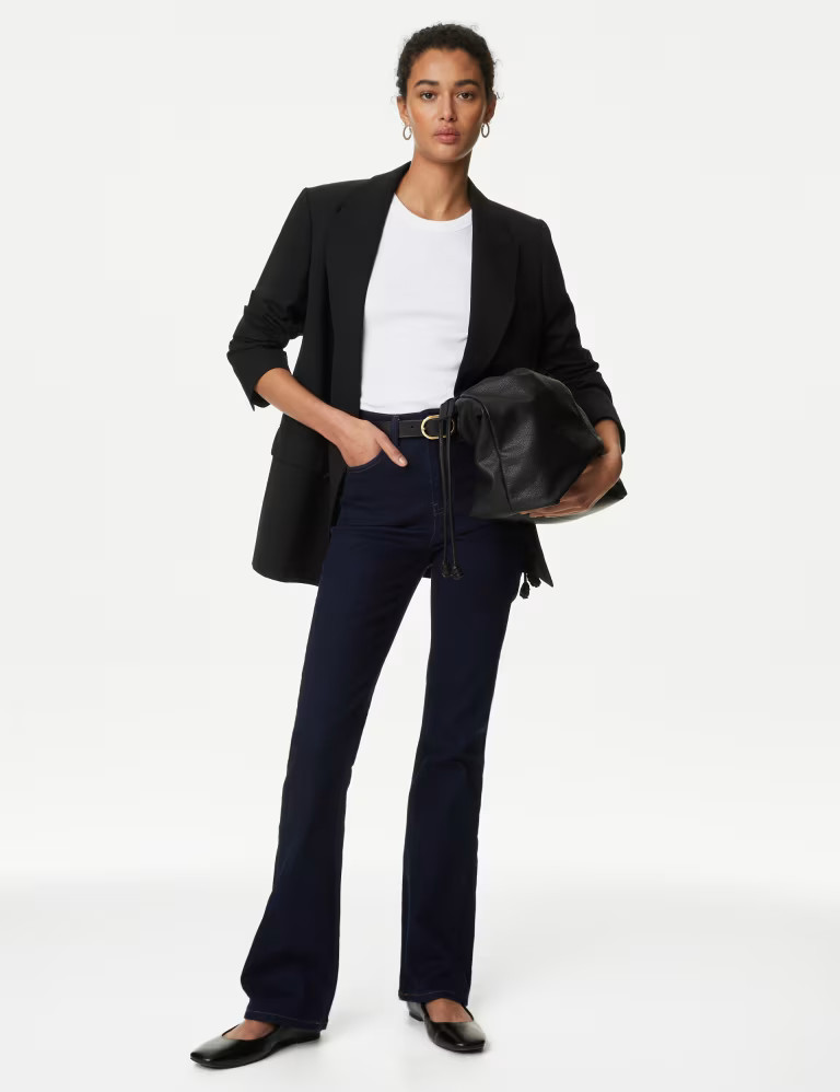 Cotton Rich Ribbed Slim Fit Racer Back Vest | Marks & Spencer (UK)