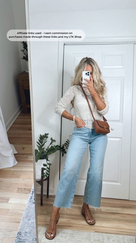 Summer outfit with jeans 