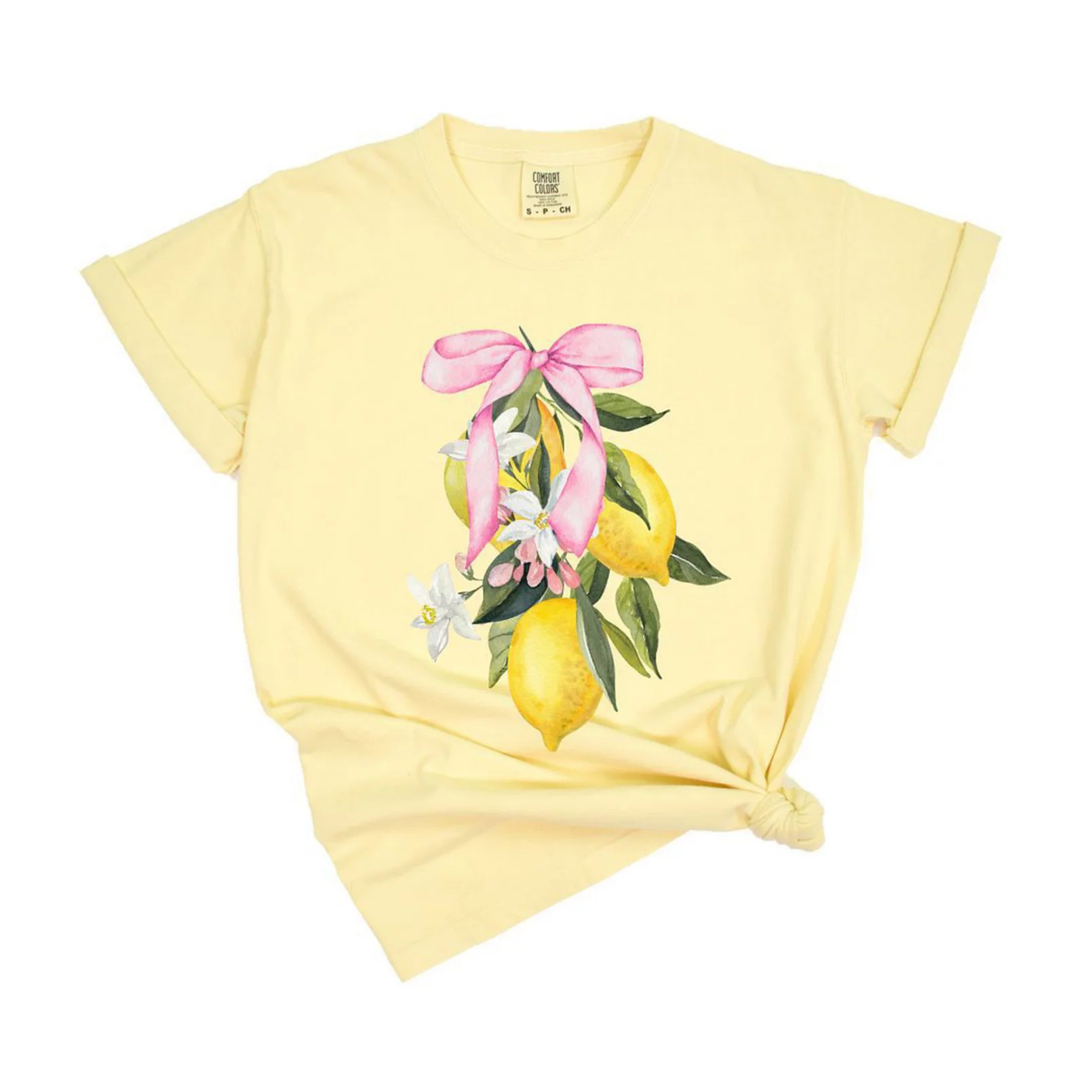 Coquette Lemon Bundle Garment Dyed Tees | Kohl's