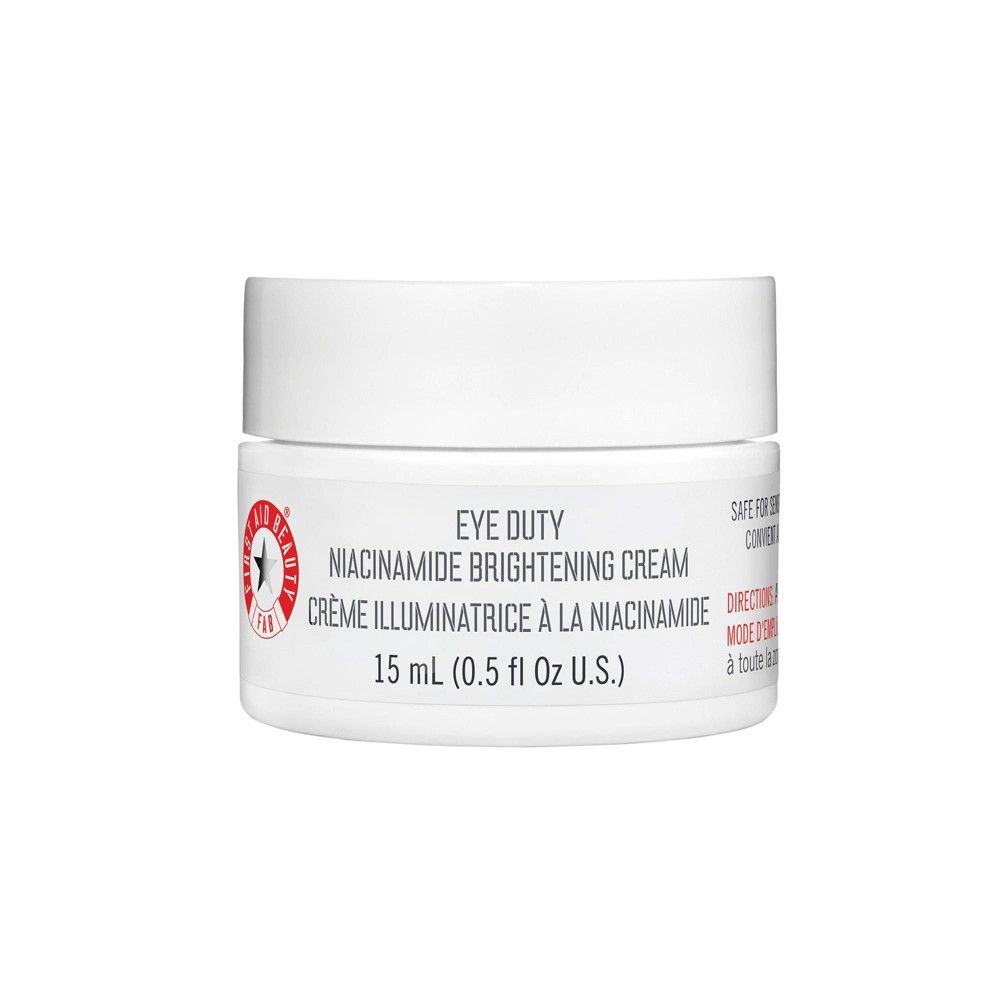 FIRST AID BEAUTY Eye Duty Niacinamide Brightening Cream - 0.5 fl oz - Ulta Beauty | Target