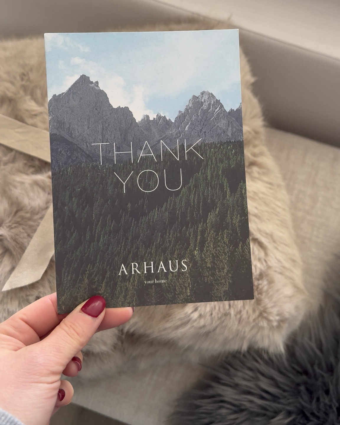 Another Arhaus steal. I got this faux  fur throw during their Black Friday sale for a fraction of the price! The quality is on point and the color and softness is even more amazing than I imagined  

#LTKHome #LTKSaleAlert #LTKHoliday